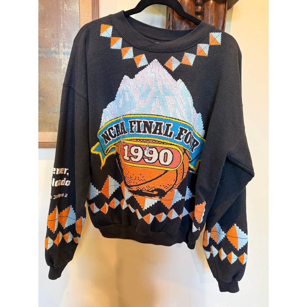 Vintage 1990 NCAA Final Four Denver Crewneck Sweatshirt